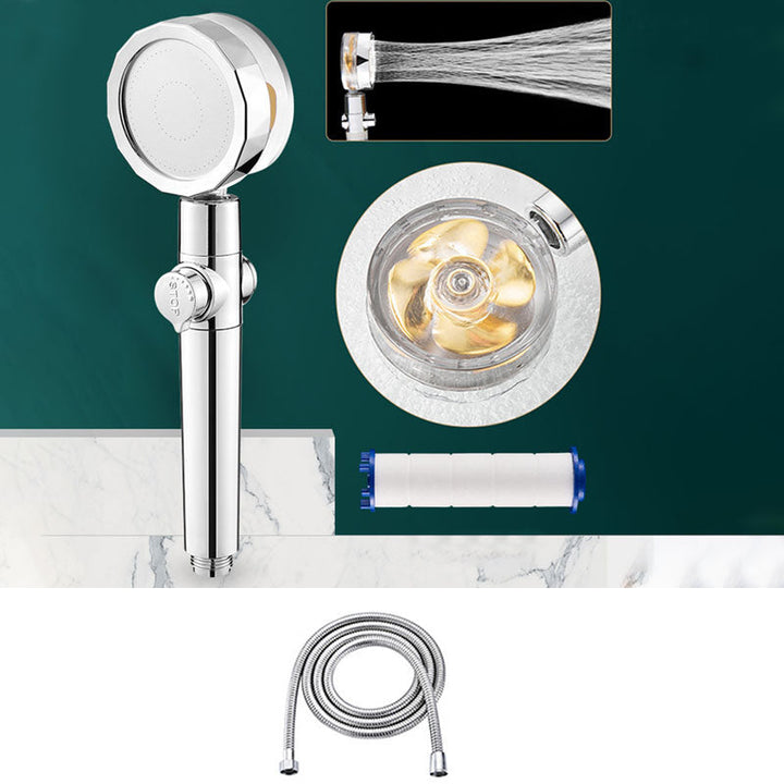 BowLift | Modern Shower Head Handheld Shower Head Plastic Wall Mount Round Shower Head Combo