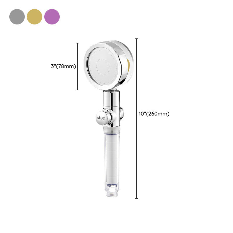BowLift | Modern Shower Head Handheld Shower Head Plastic Wall Mount Round Shower Head Combo