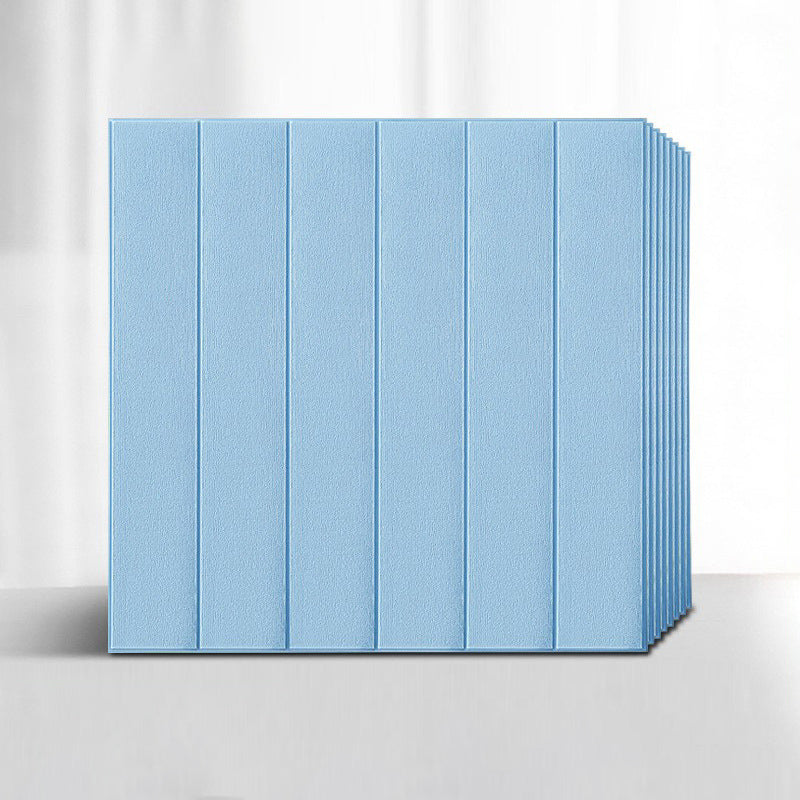 BowLift | Solid color 3D embossed wall panel waterproof foam interior wall tile