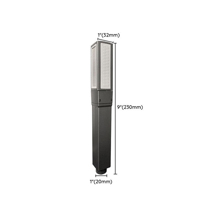 BowLift | Contemporary Showerhead Solid Color Plastic Handheld Showerhead