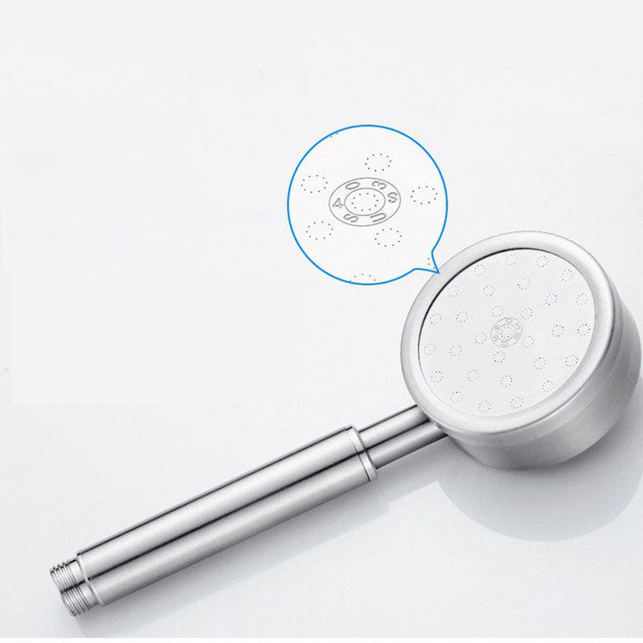 BowLift | Metal Handheld Showerhead Modern Solid Color Round Showerheads