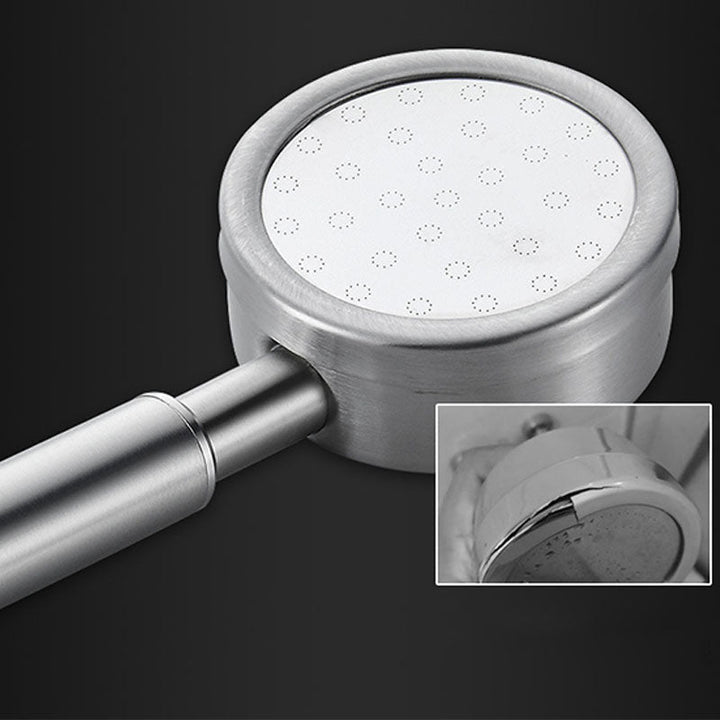 BowLift | Metal Handheld Showerhead Modern Solid Color Round Showerheads