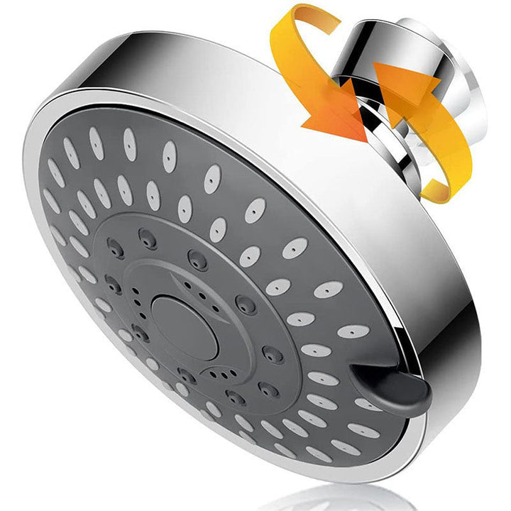BowLift | Bathroom Showerhead Wall Mounted Rain Spray Stainless Steel Adjustable Model Showerhead