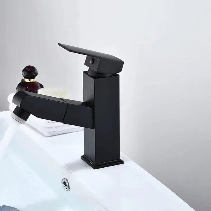 BowLift | Lever handle faucet Contemporary pull-out faucet for the bathroom