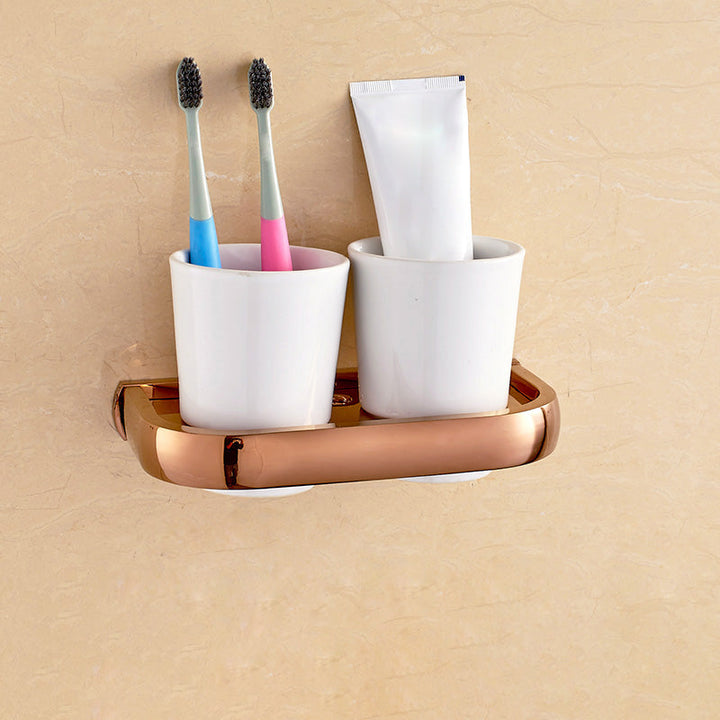 BowLift | 5-piece Vintage Bathroom Accessory Set Brass Bathroom Fittings Set