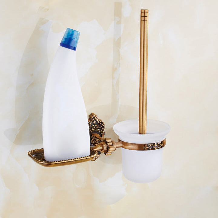 BowLift | Traditional Bathroom Accessories Set Gold Bathroom Accessories Kit
