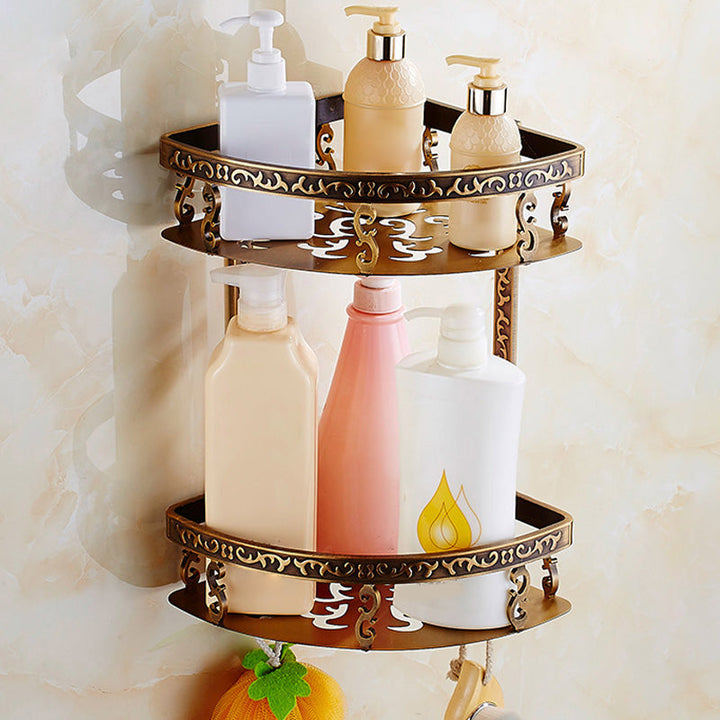 BowLift | Traditional Bathroom Accessories Set Gold Bathroom Accessories Kit