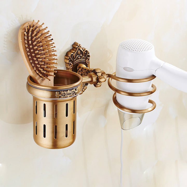 BowLift | Traditional Bathroom Accessories Set Gold Bathroom Accessories Kit