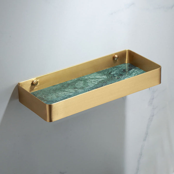BowLift | Polished Brass Bathroom Accessory Set Marble Bathroom Hardware