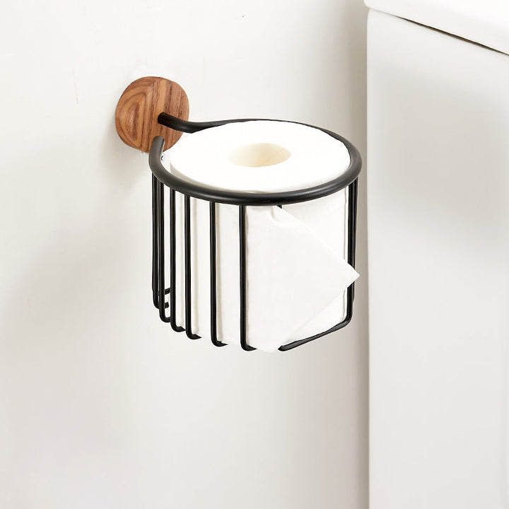 BowLift | Solid Wood Bathroom Accessories Set Foldable Metal Bathroom Accessories