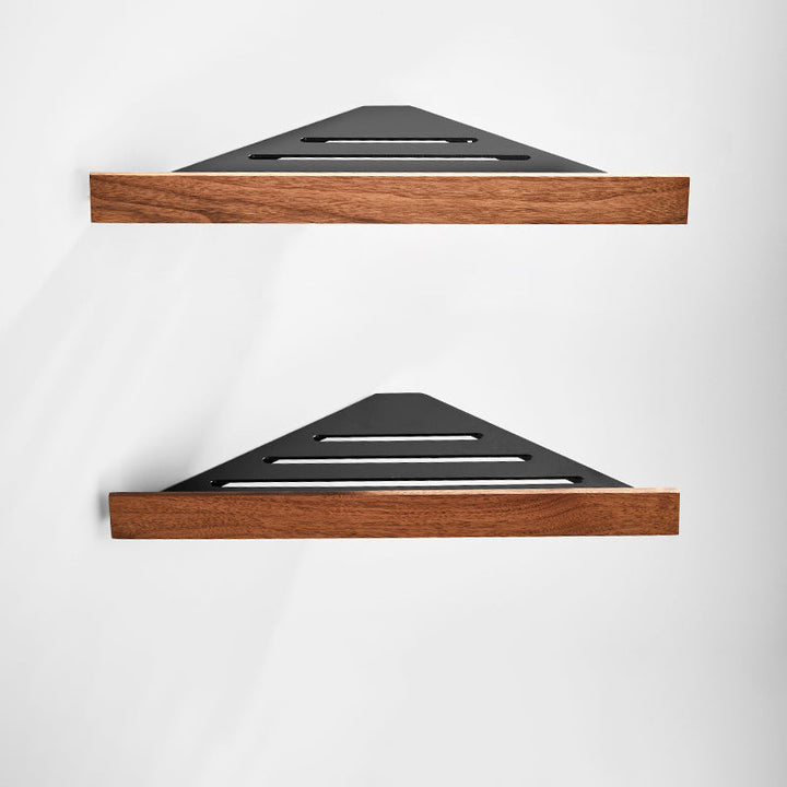 BowLift | 7-piece toilet accessory set made of solid wood and metal