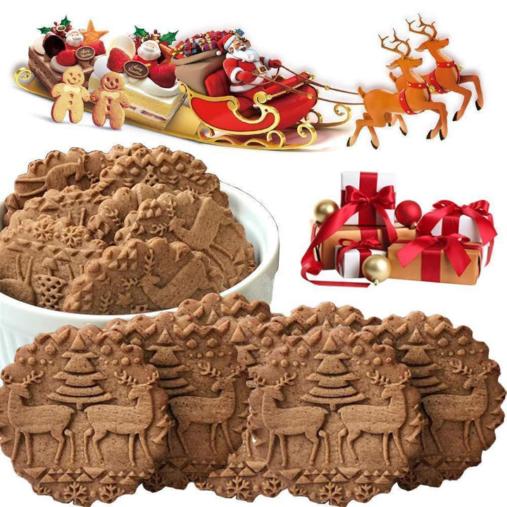 Christmas Embossing Rolling Pin | Bowlift