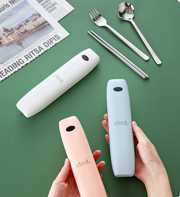 BowLift | Portable Cutlery Set With UV Disinfection For Killing Bacteria