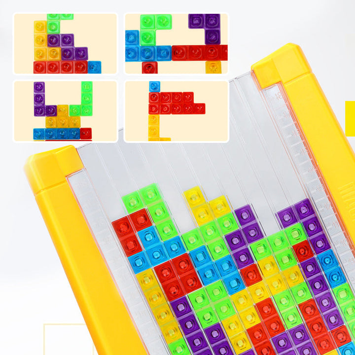 Creative Wooden Block Puzzle for Adults Bowlift
