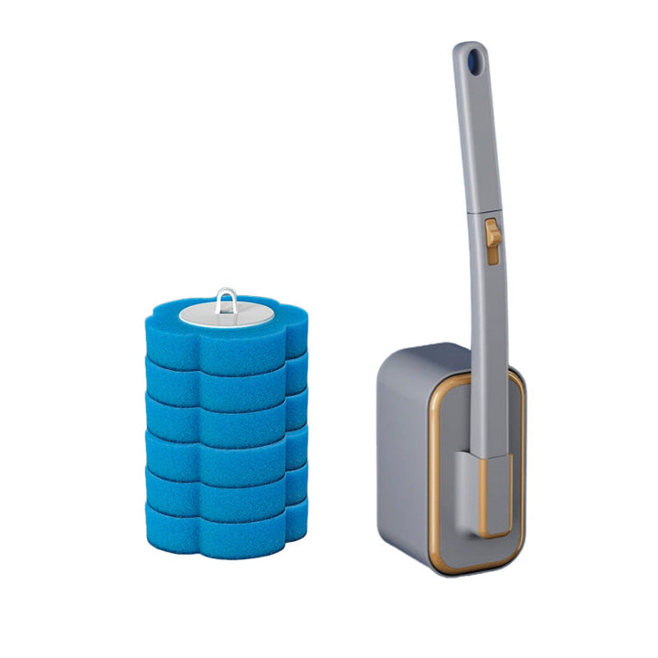 BowLift | Wall-Mounted Toilet Brush Set