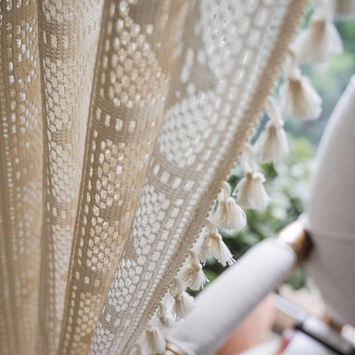 BowLift | Rhombus Plaid Diamond Pattern Curtain