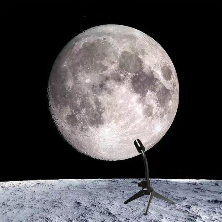 Moon Earth Projection LED Lamp | Bowlift