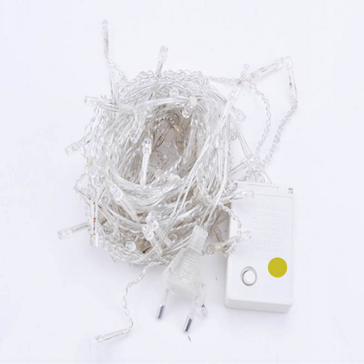 BowLift | LED Starry Sky Icicle Light String – Decorative Light Curtains for Christmas and Garden