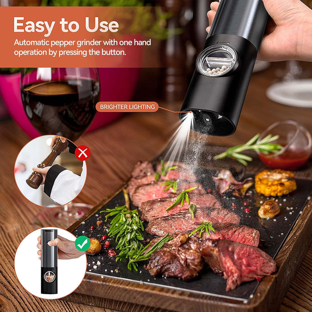 BowLift | Noble Electric Salt and Pepper Mill with Battery