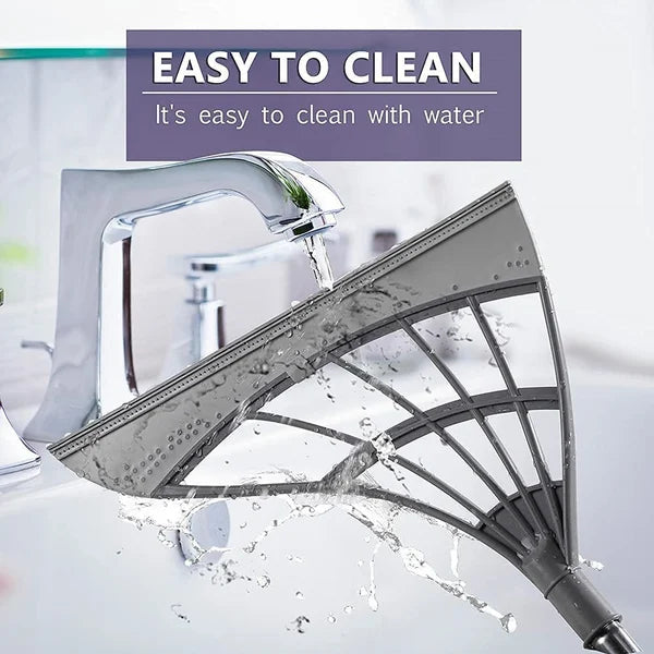 BowLift | Squeeze Silicone Broom Sweeping Water and Pet Hair