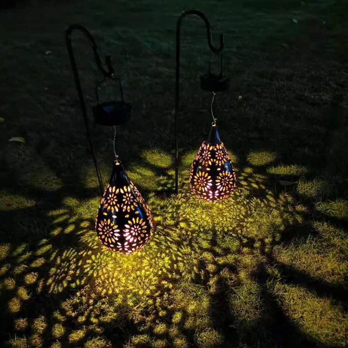 Solar-Powered Garden Light, Weather-Resistant LED Design