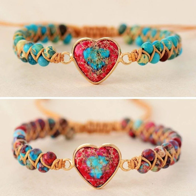 BowLift | Passionate Heart-Jasper Bracelet