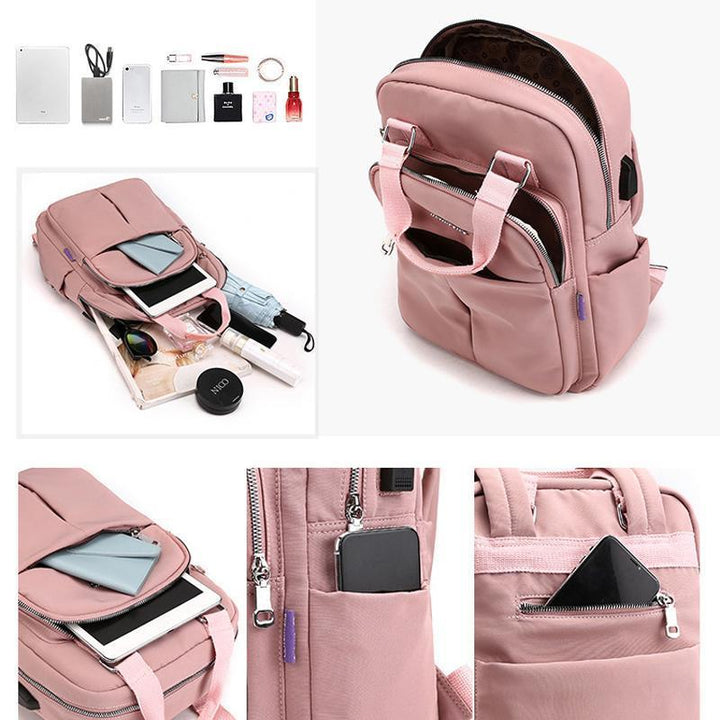 BowLift | USB charging laptop backpack
