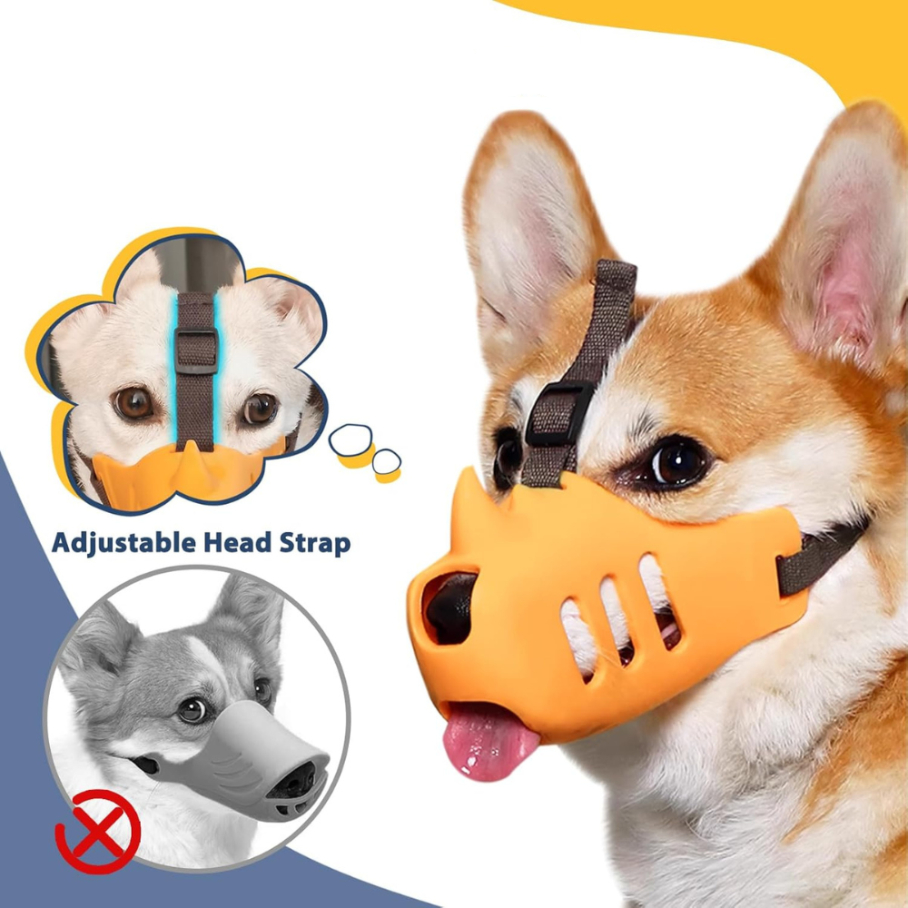 SecureGuard •  Adjustable Dog Muzzle