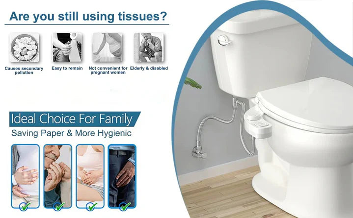 BowLift | Toilet Bidet Attachment
