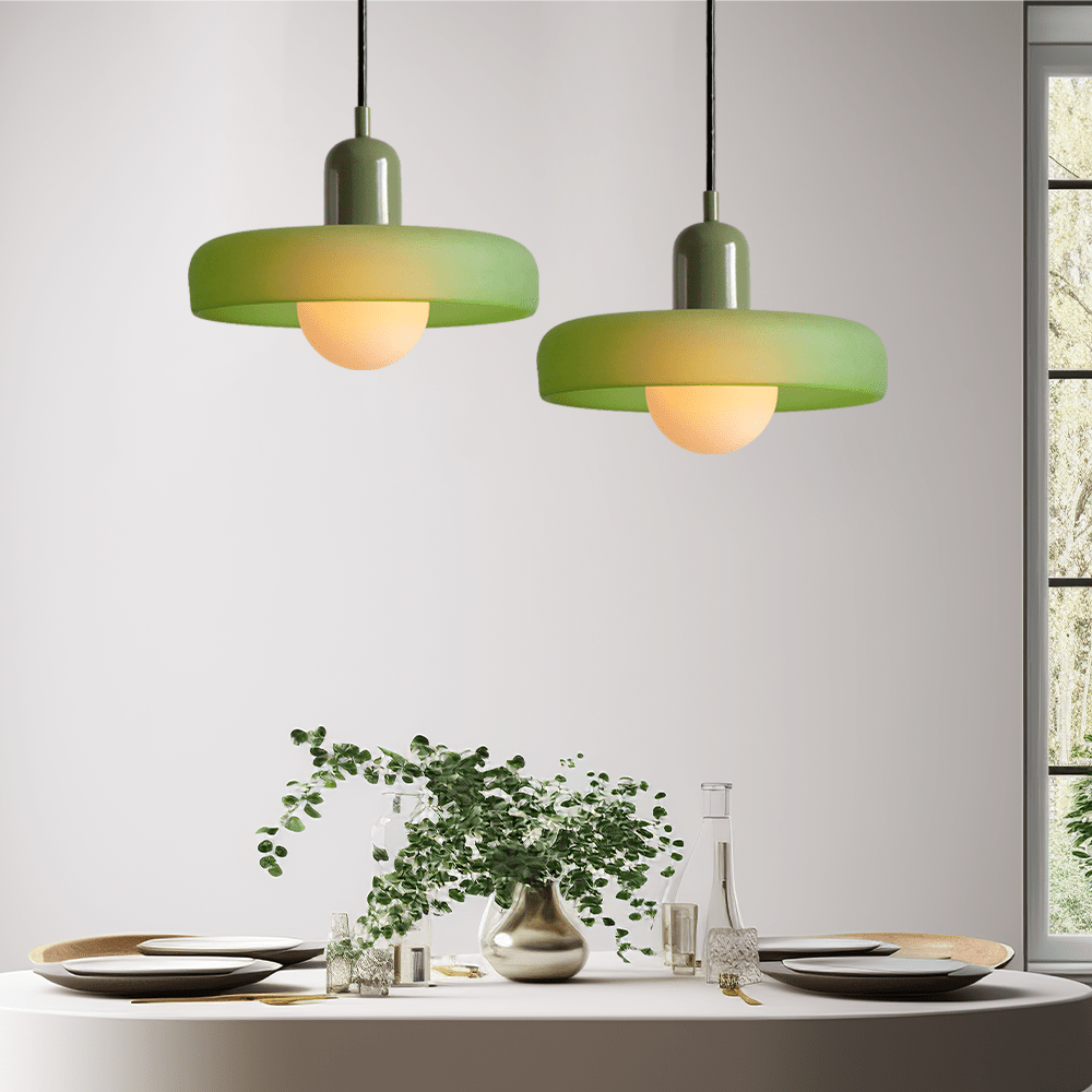 Glass Pendant Light with Warm, Uniform Light and Scandinavian Design