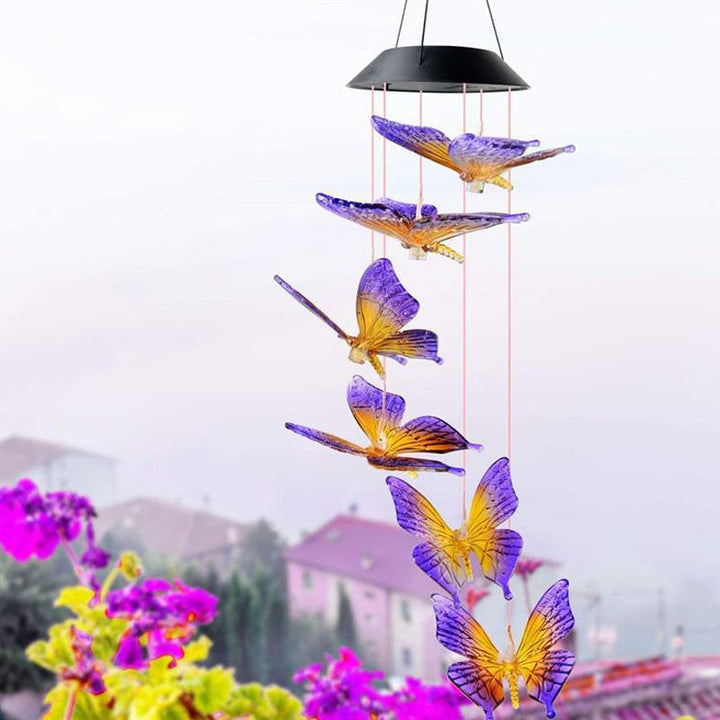 BowLift | Solar Butterfly Chandelier