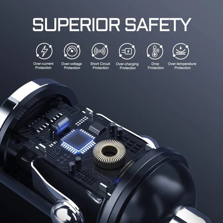 BowLift | Multi-compatible Fast Charge Car Charger