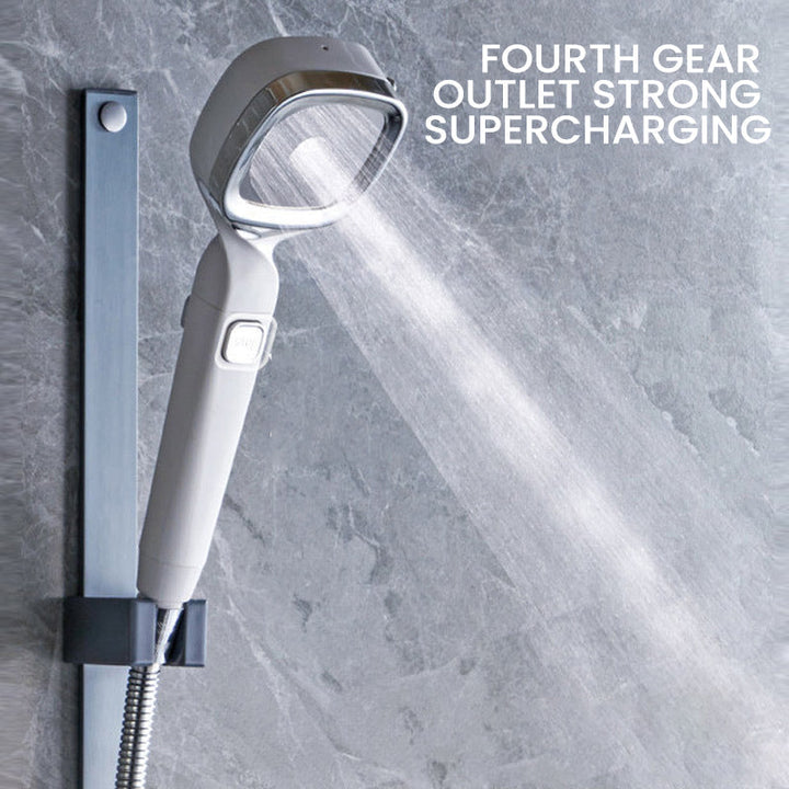 BowLift | 4-Mode Handheld Pressure Showerhead with Pause Switch