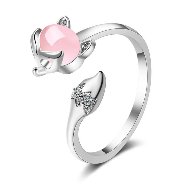 BowLift | Rhinestone Fox Ring