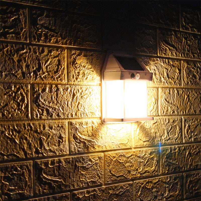 BowLift | Solar Wolfram Wall Light for Outdoor Use
