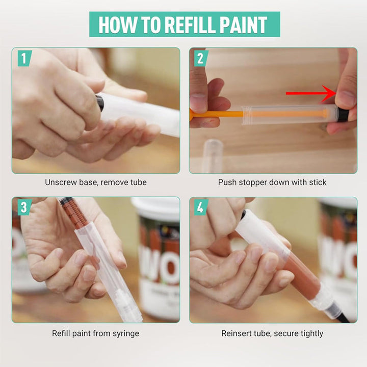 BowLift | Multifunctional refillable touch-up color pen brush
