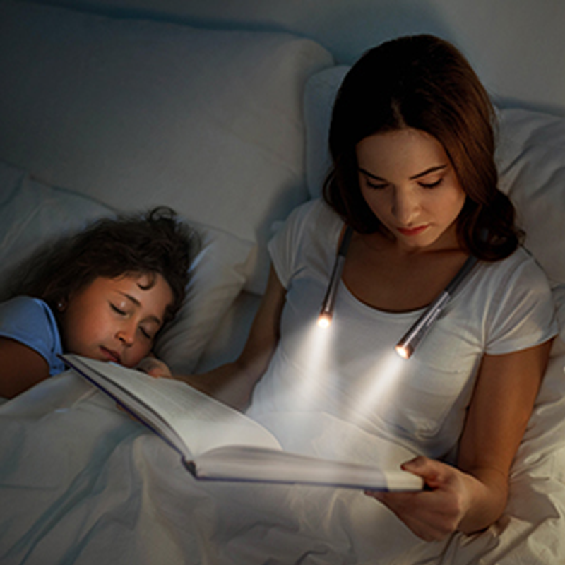 BowLift | LED Reading Light In The Neck