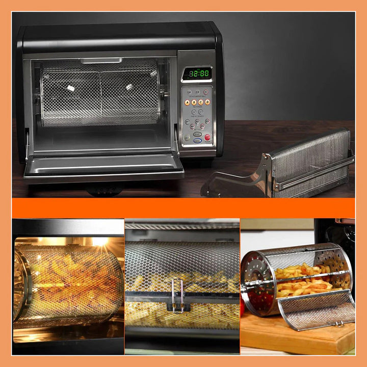 BowLift | Stainless Steel Automatic Rotating Grill