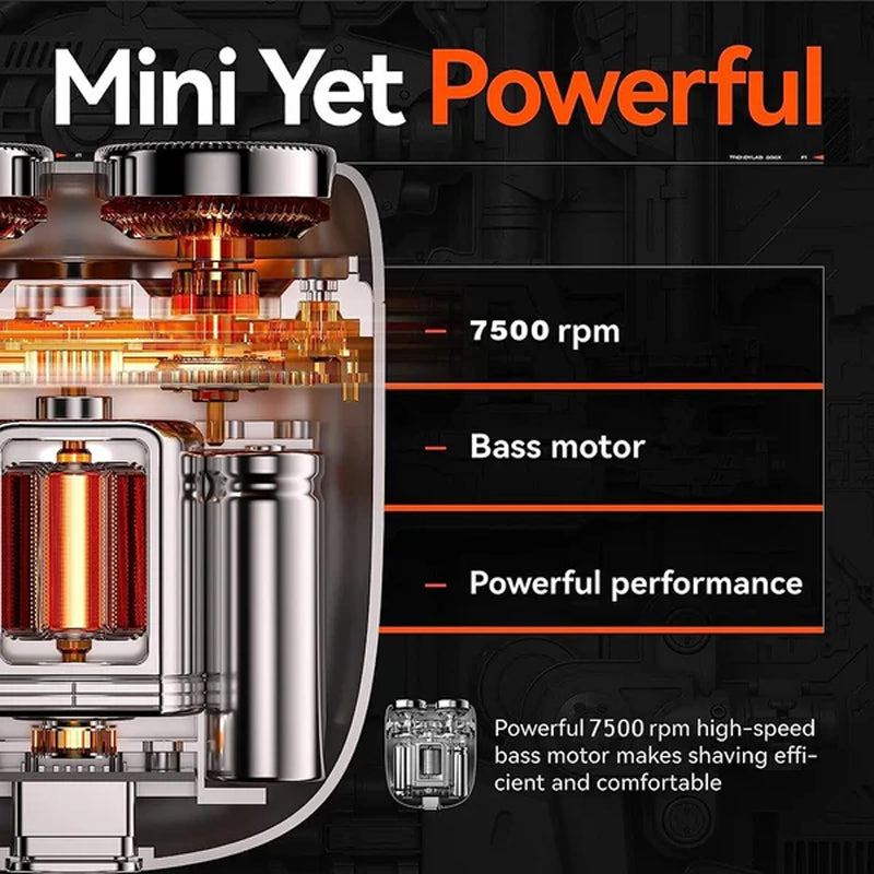 BowLift | New arrival mini double head electric shave