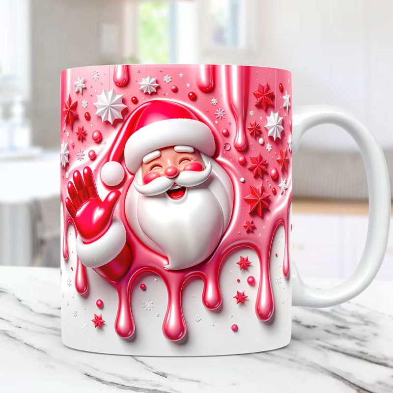 BowLift | 3D Christmas Inflated Mug Wrap