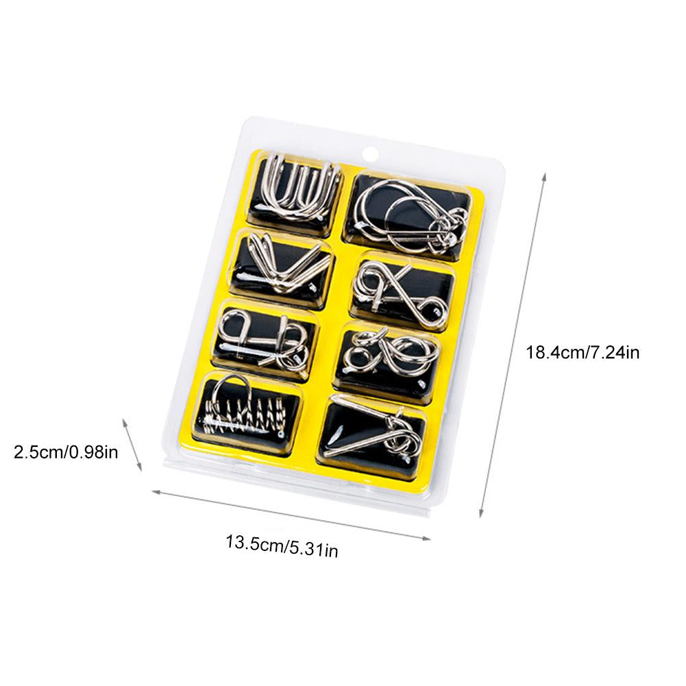 BowLift | Metal Puzzle Ring Set
