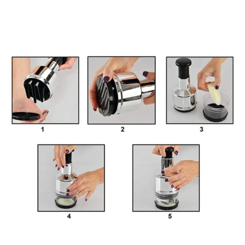 BowLift | Stainless Steel Garlic Press