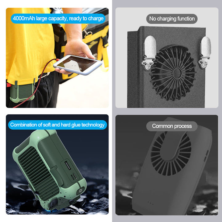 BowLift | Waist Portable Lazy Outdoor Fan