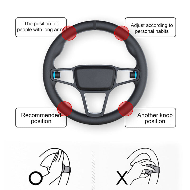 BowLift | Universal 360° Steering Wheel Booster Knob