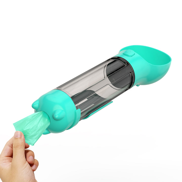 Portable 500ml Pet Water Bottle with Travel Bag