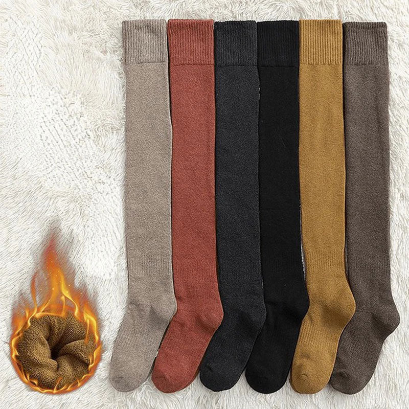 BowLift | Plush mid-high stockings