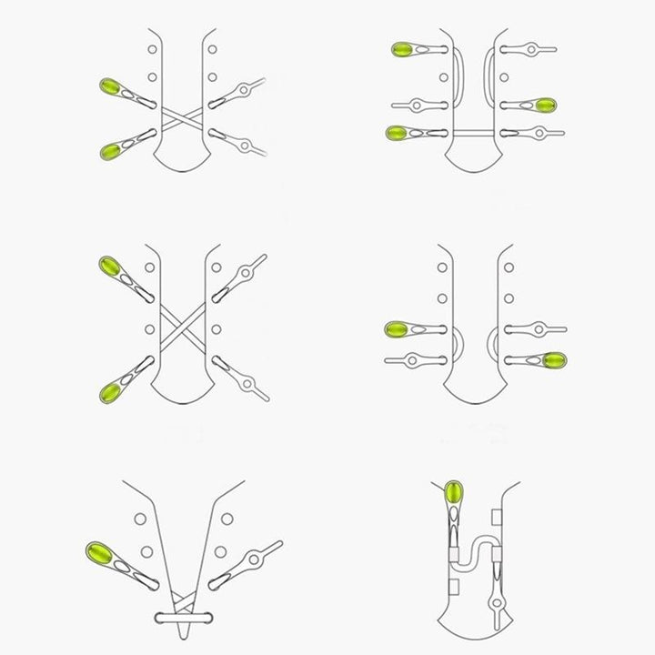 BowLift | Easy Shoelaces (one size fits all 12 PCS SET)