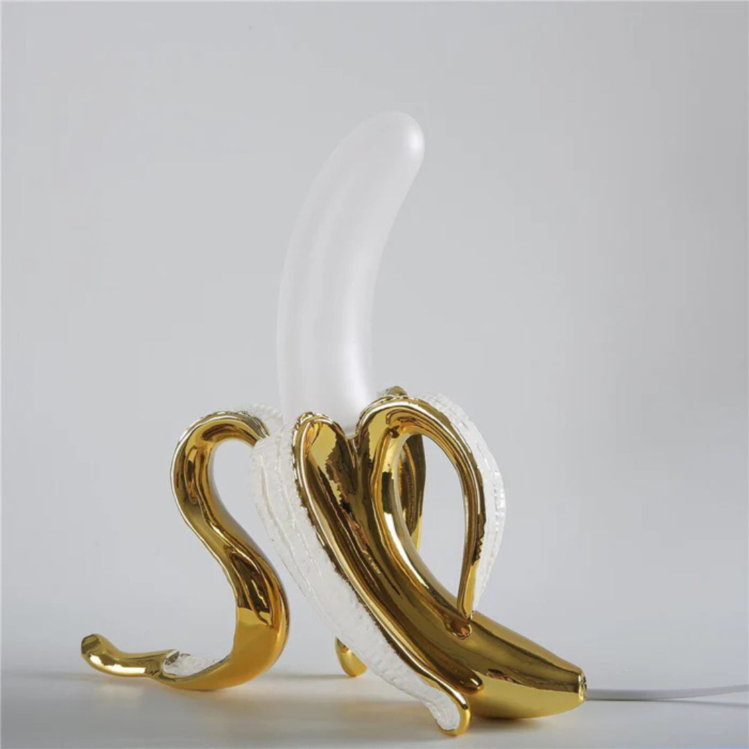 BowLift | Golden Banana LED Table Lamp