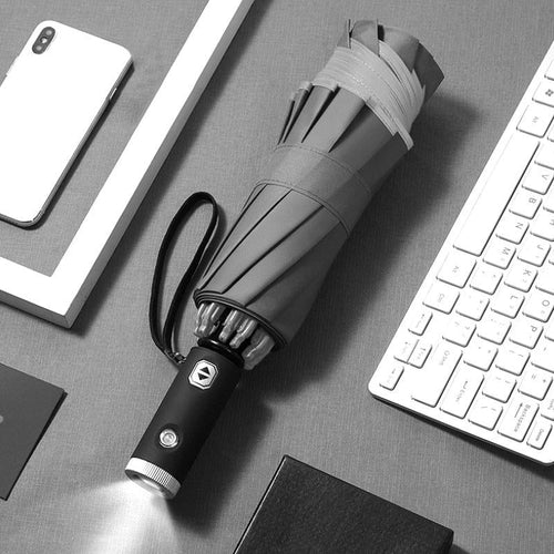 BowLift | Automatic foldable umbrella with reflective edge