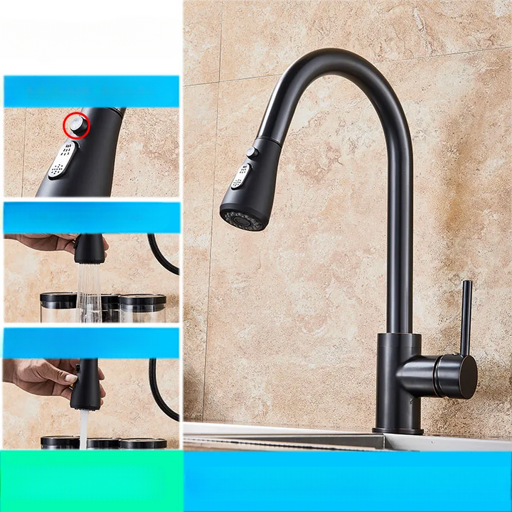 BowLift | FlexStream – Flexible Kitchen Faucet